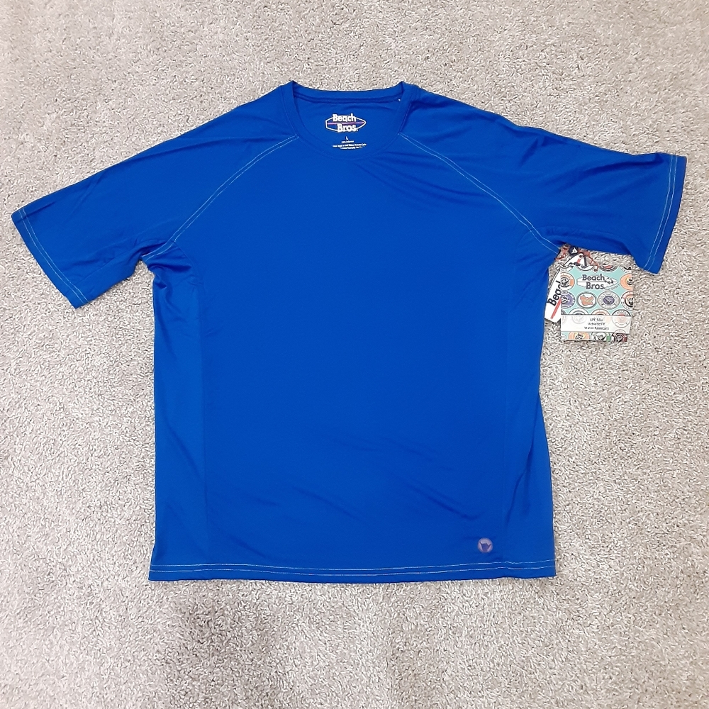 Beach Bros. Athletic Fit Swim T-shirt with UPF